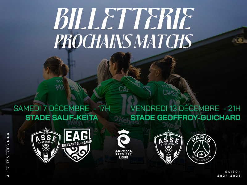 Billetterie féminines